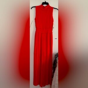 Red Dressy Jumpsuit